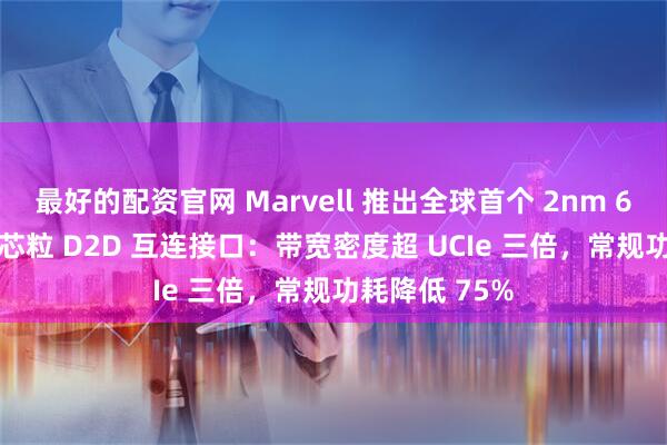 最好的配资官网 Marvell 推出全球首个 2nm 64Gbps 双向芯粒 D2D 互连接口：带宽密度超 UCIe 三倍，常规功耗降低 75%